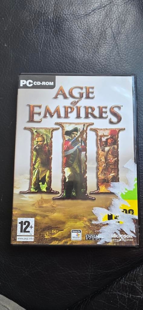 Age of Empires III - PC CD-ROM Strategie Game, Gebruikt, 1 speler, Ophalen of Verzenden, Eén computer