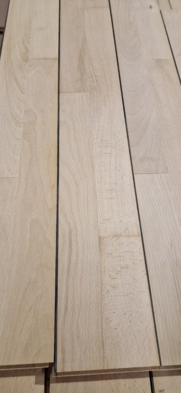 23M2 Junckers massief beuken houten vloerdelen #VERNIEUWD#, Gebruikt, 10 m² of meer, 10 tot 30 cm, Hout