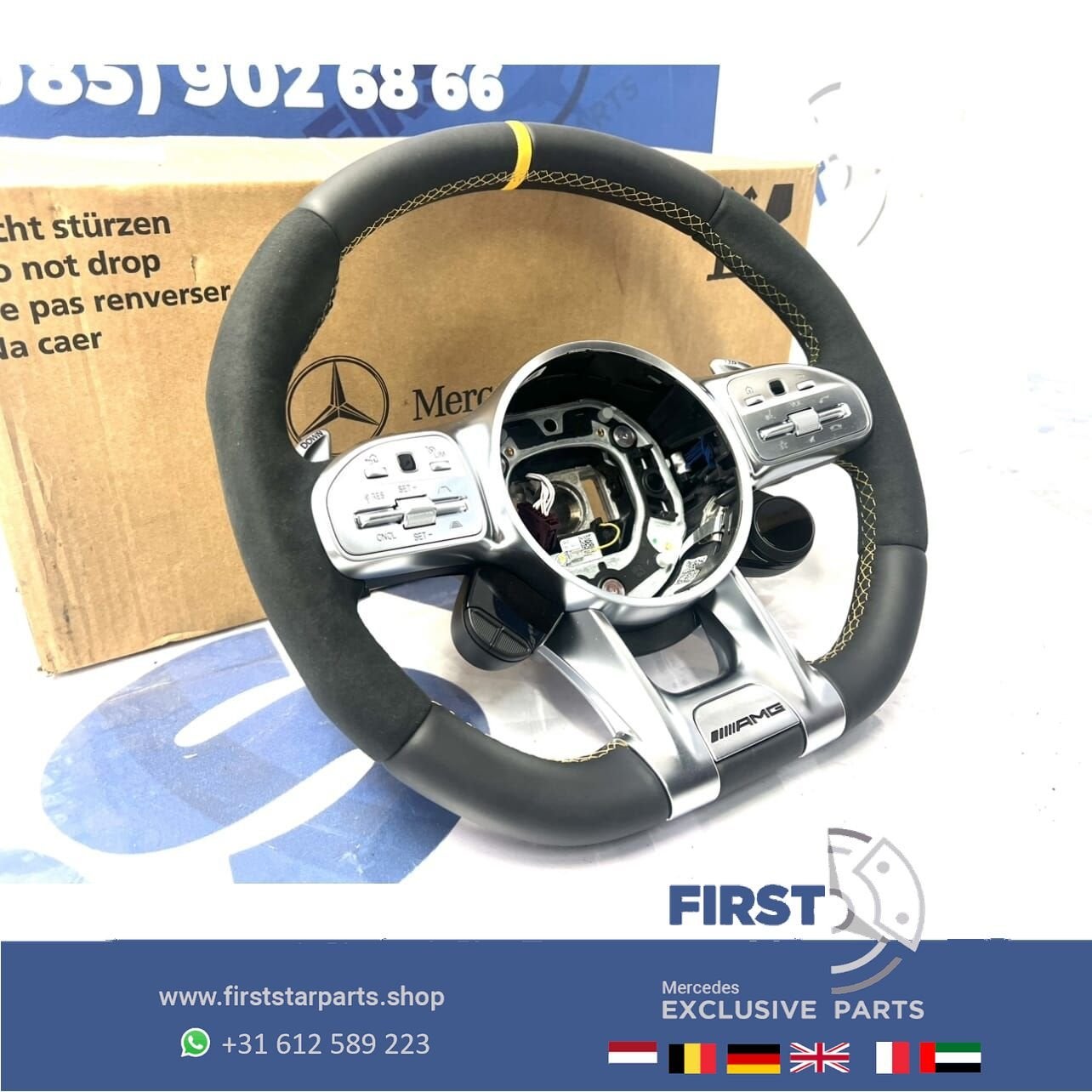 2024 AMG STUUR W177 W118 W205 W213 W253 W223 W468 W257 A45 C, Auto-onderdelen, Besturing, Gebruikt, -, Ophalen of Verzenden, -