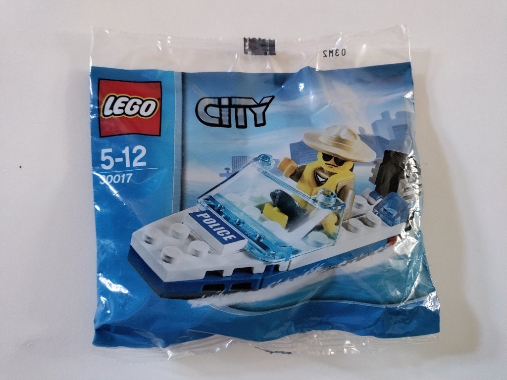 LEGO City 30017 Politieboot, Ophalen of Verzenden, Nieuw, Compleet