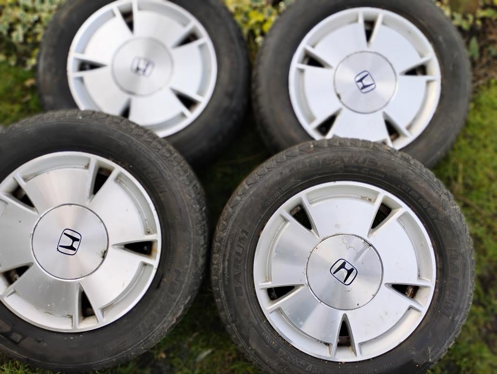 Lichtmetalen velgen Honda civic hybrid vanaf 2006, 15 inch, Velg(en), 195 mm, Winterbanden