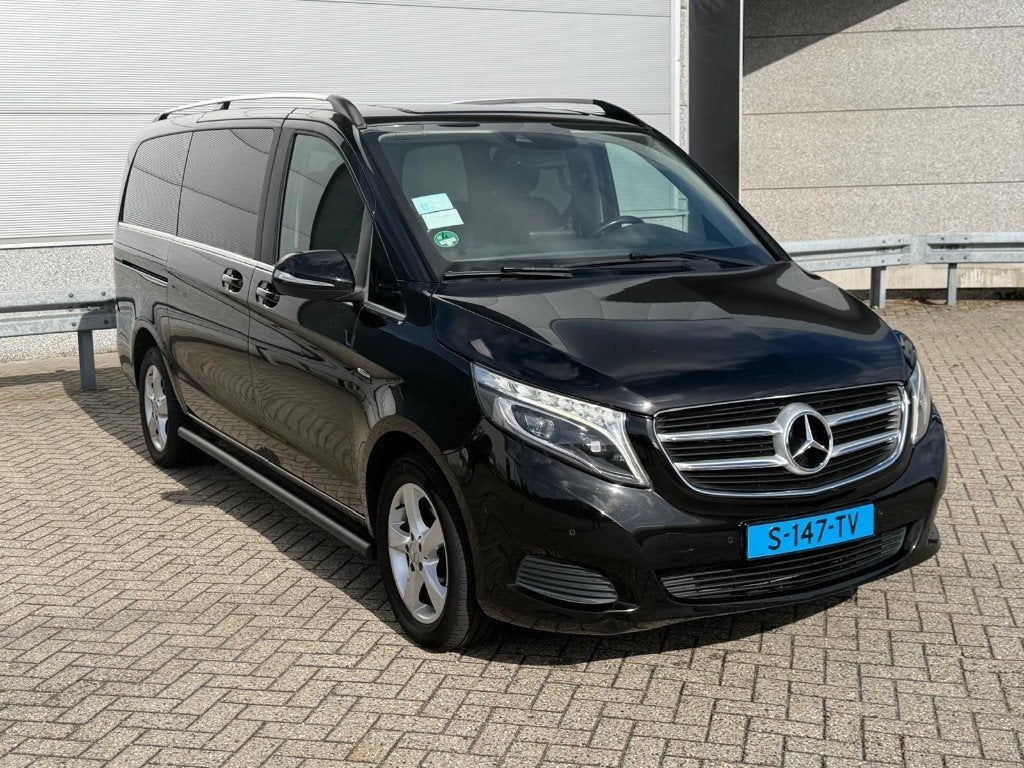 Mercedes-Benz v-klasse 8 persoons v220 v250 v300 2015 zwart, Auto's, Automaat, 190 pk, 2000 kg, Zwart