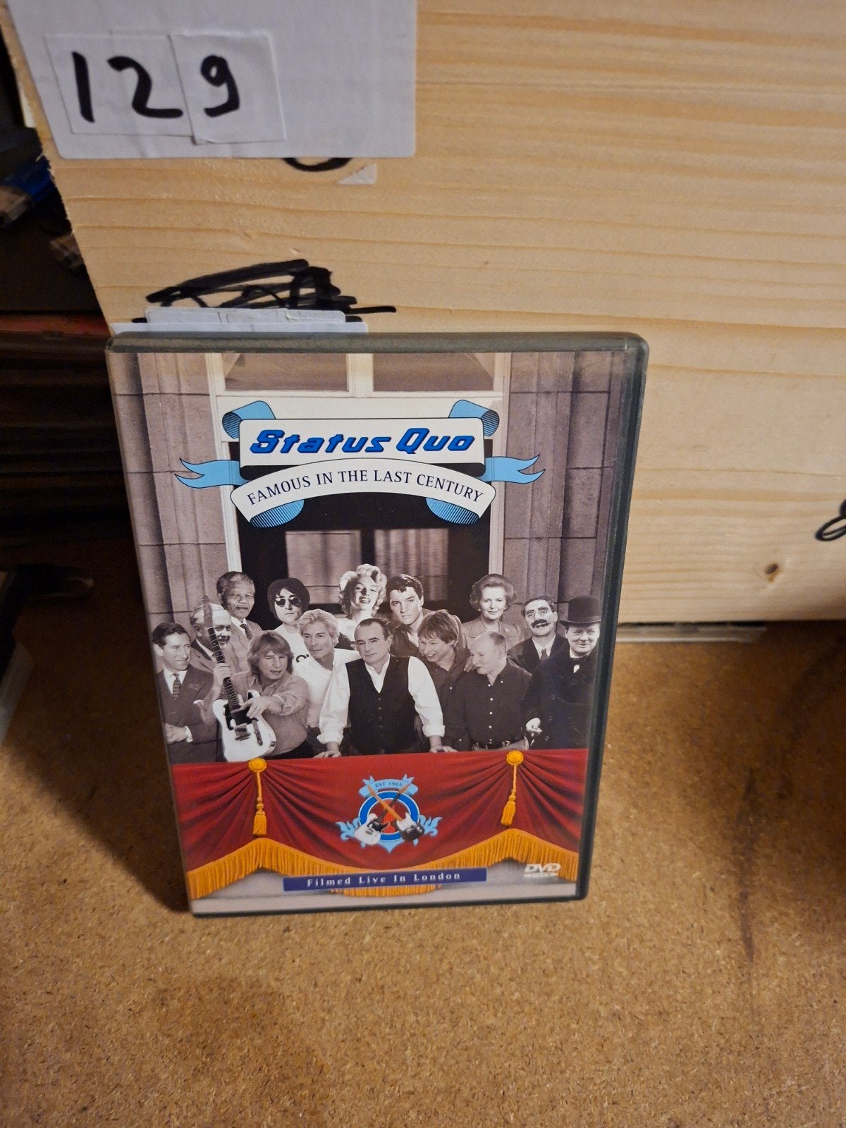 Status Quo - Famous in the Last Century DVD Live in London, Alle leeftijden, Ophalen of Verzenden, Concert, Inclusief doosje