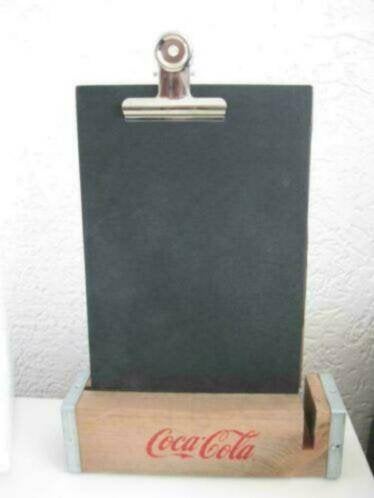 Coca-Cola memobord nieuw!  Afmeting 19,5 cm x 30 cm, Ophalen of Verzenden, Nieuw, Hout, Overige merken