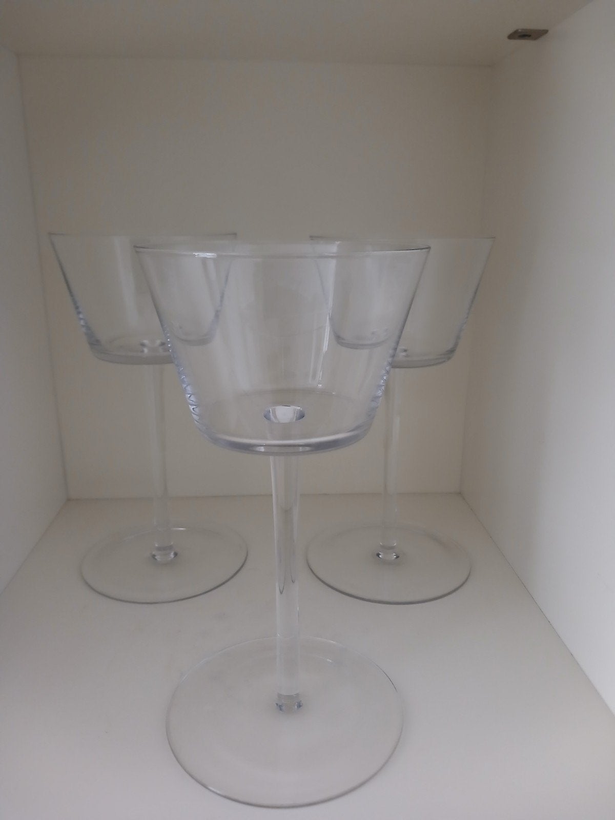 Vintage IKEA XL Martiniglas Vazen (Set van 3) Retro / Design, Ophalen of Verzenden, Huis en Inrichting