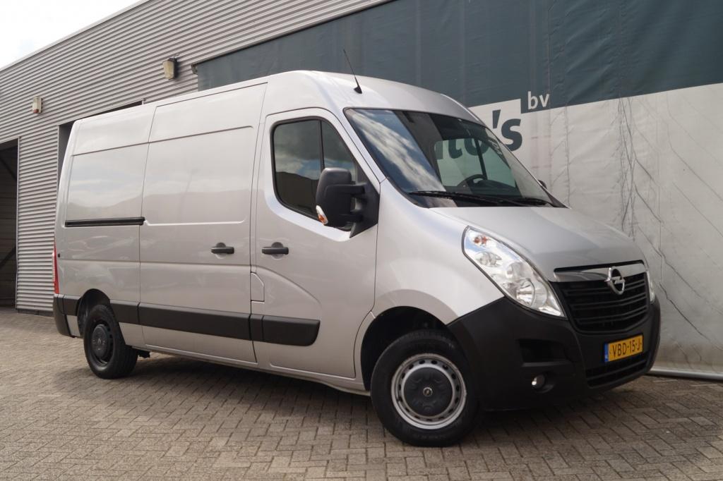 Opel Movano 2.3 CDTI 130pk L2-H3 -AIRCO-PDC-TREKHAAK-, Stof, Gebruikt, Euro 6, 4 cilinders