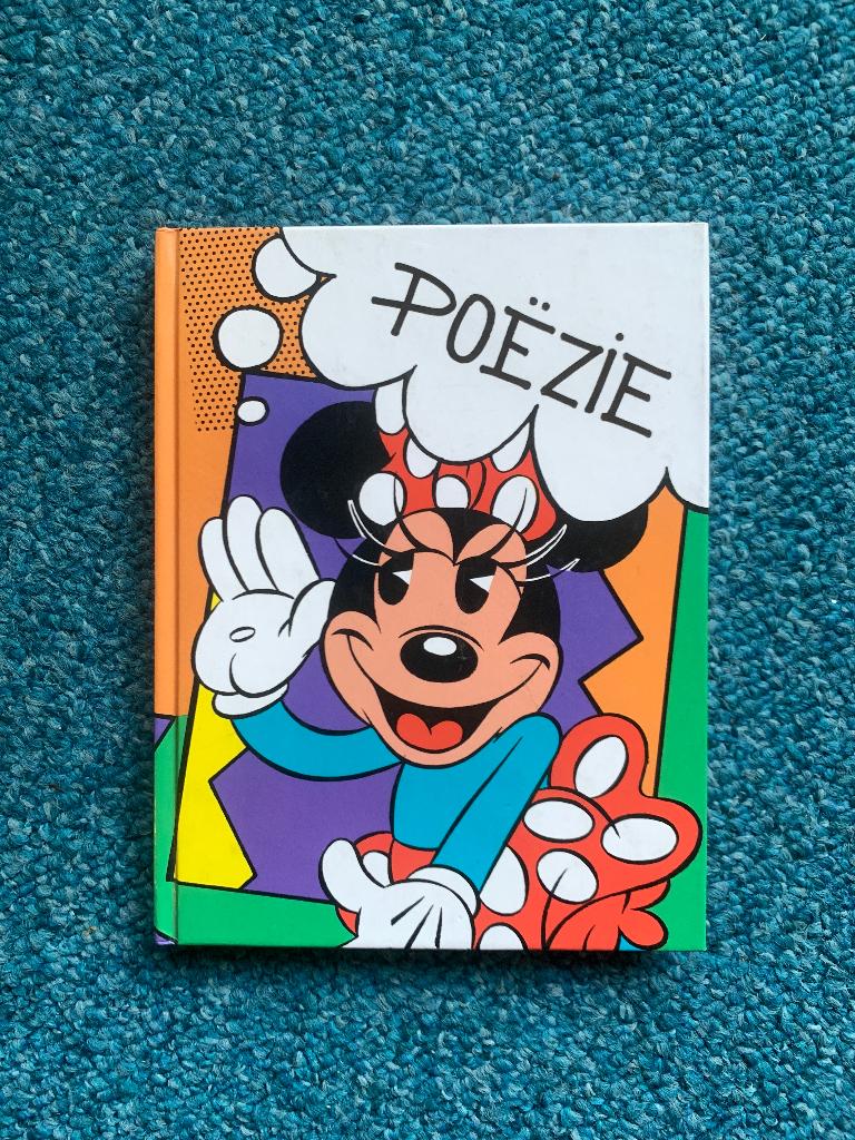 Vintage Poëzie Album poëziealbum Disney Minnie Mouse poesie, Ophalen of Verzenden, Mickey Mouse, Zo goed als nieuw, Papier, Kaart of Schrift