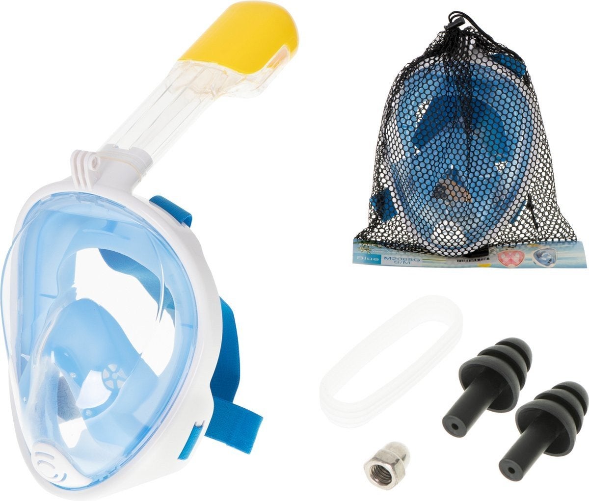 Full Face Snorkelmasker L/XL - Nieuw, Ophalen of Verzenden, Nieuw, Snorkelmasker