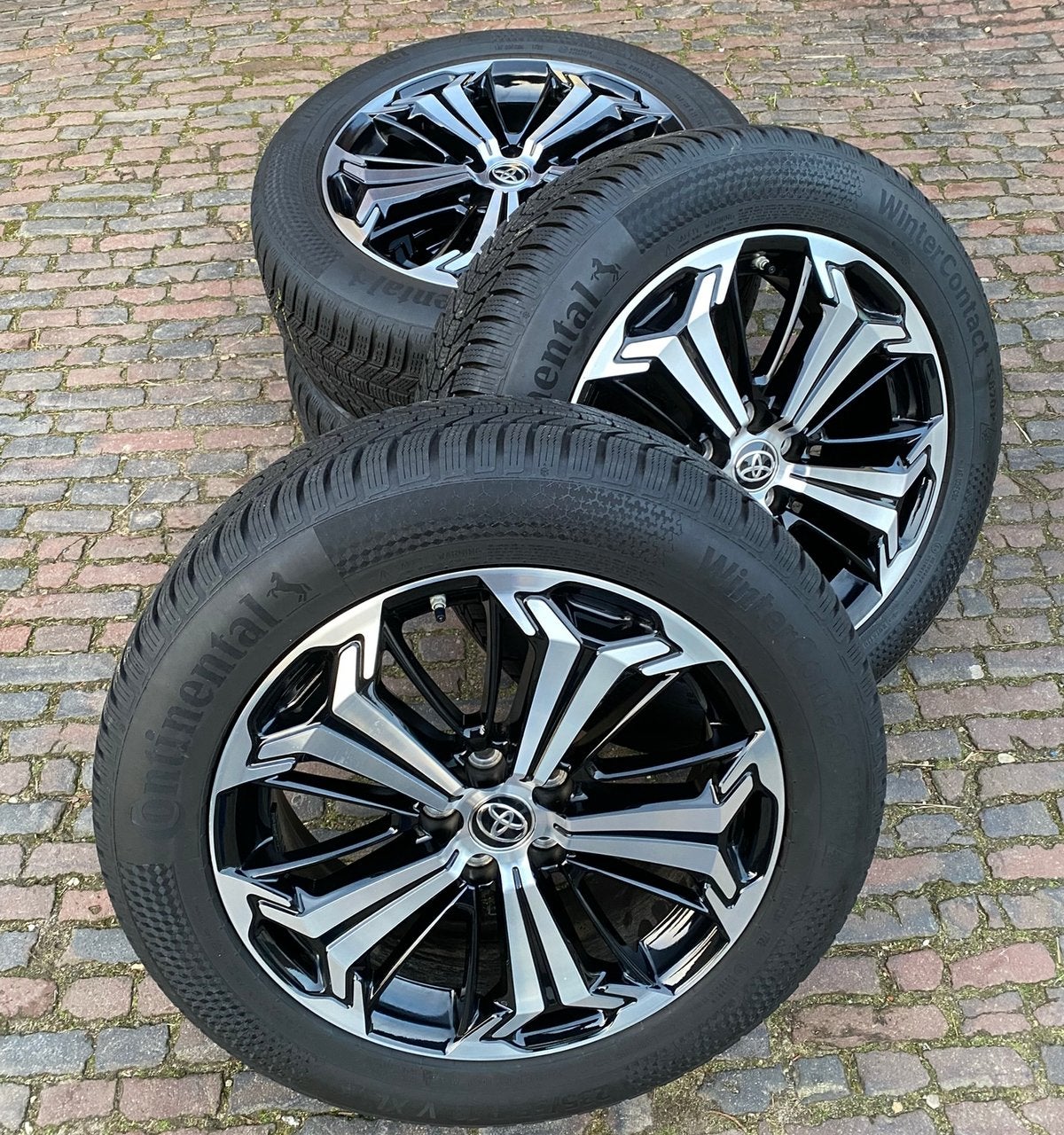 Toyota Rav4 velgen + TPMS+ 235/55R19 winter- of zomerbanden, Auto-onderdelen, Banden en Velgen, 19 inch, Banden en Velgen, Nieuw