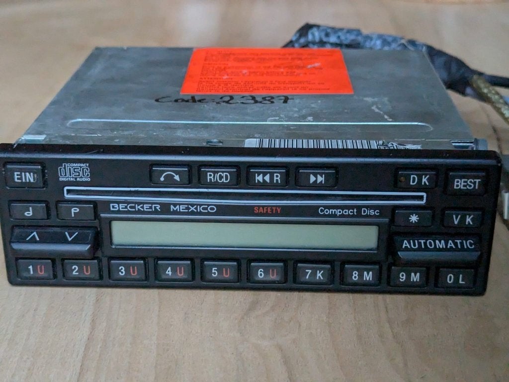 Becker Mexico CD 865 getest en funktionerend, Ophalen, Gebruikt