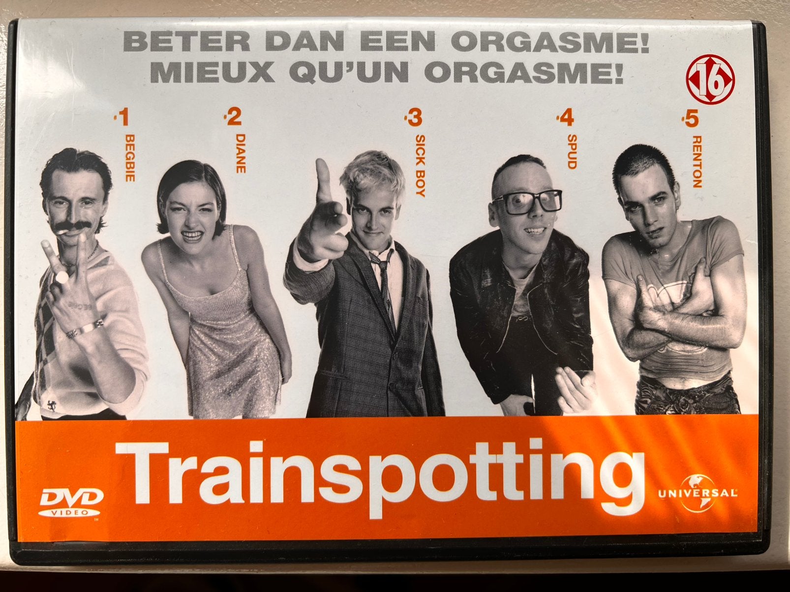 DVD Trainspotting, Alle leeftijden, Ophalen of Verzenden, Zo goed als nieuw