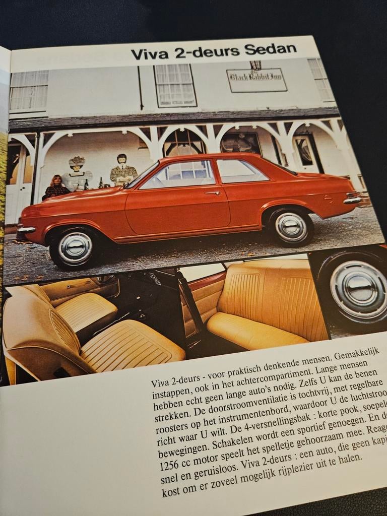 Brochure Vauxhall Viva 1972, Ophalen of Verzenden, Zo goed als nieuw, Overige merken