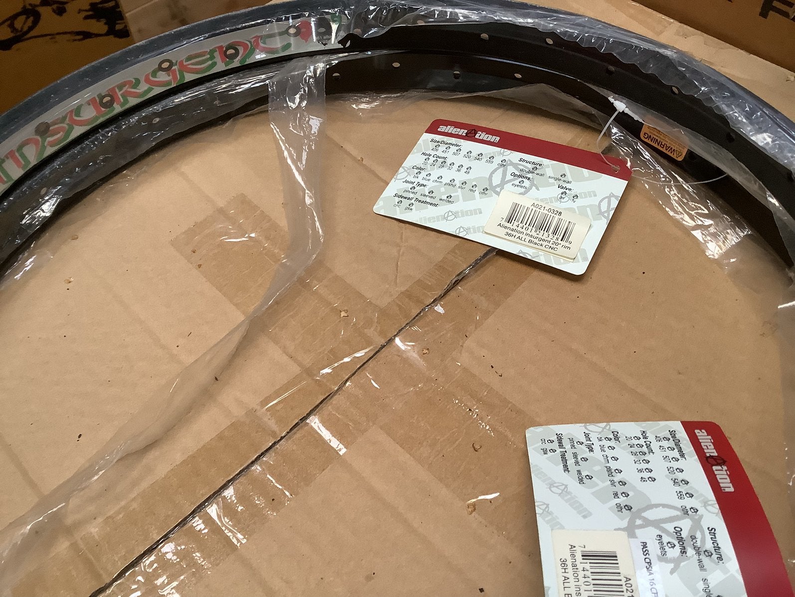 2 nieuwe velgen 20 inch, Ophalen, Nieuw, BMX