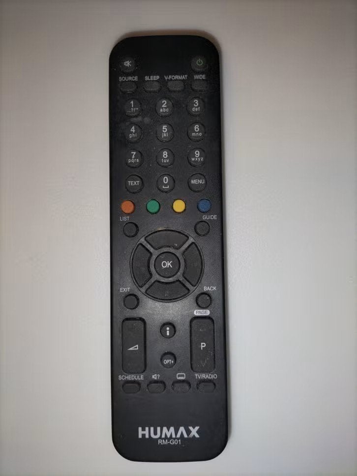 Humax RM-G01 Afstandsbediening voor IR FOX-Z/C, Audio, Tv en Foto, Ophalen of Verzenden