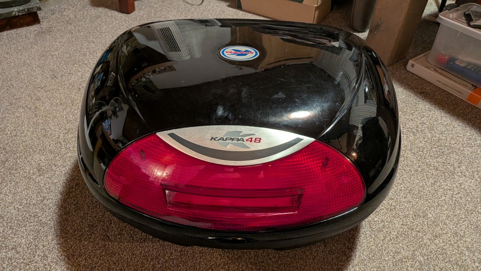 Kappa 48 Topkoffer voor Scooter/Motor, Motoren, Ophalen of Verzenden, Gebruikt