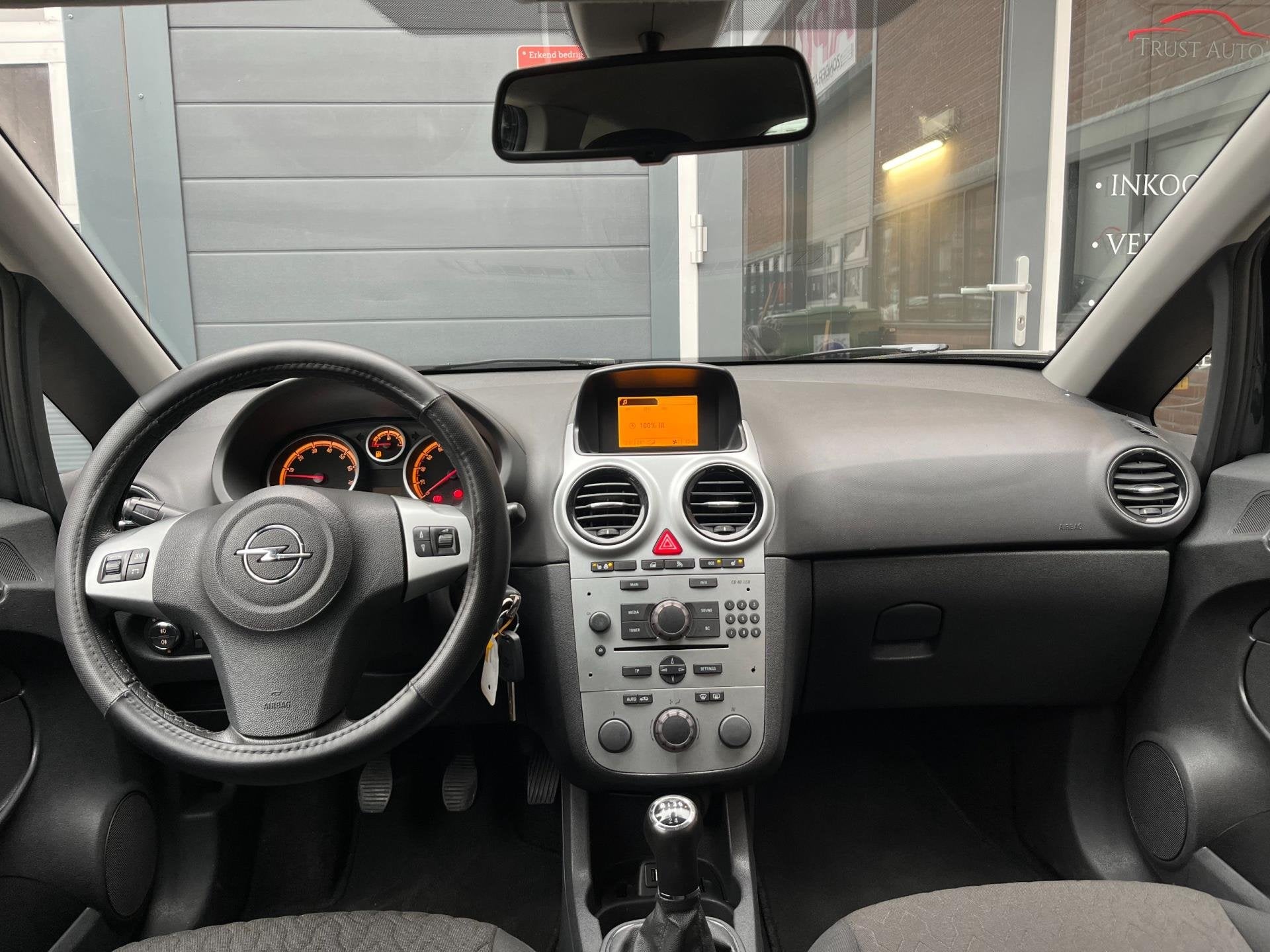 Opel CORSA 1.4 Turbo Cosmo OPC-Line|120PK|Pdc|Cruise|Stoelvw, Auto's, Voorwielaandrijving, Euro 5, 4 cilinders, Zwart