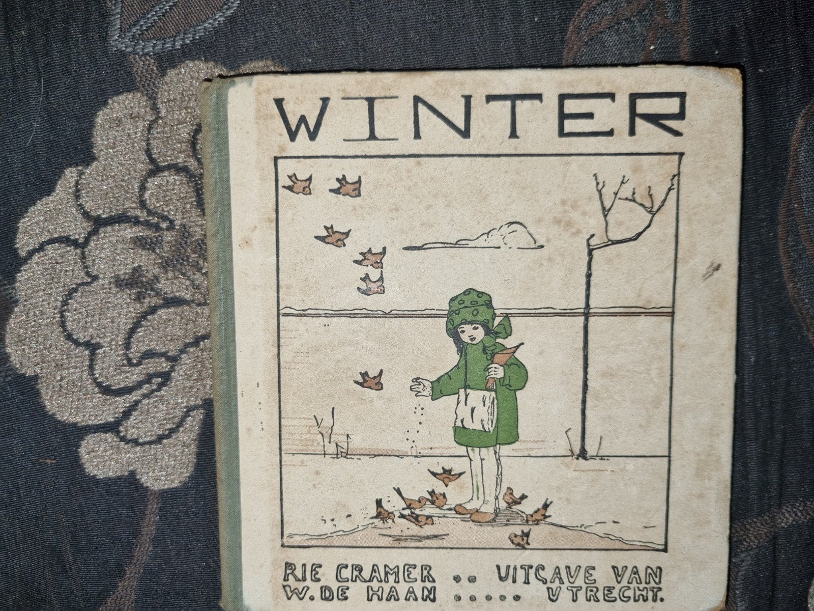 Winter - Rie Cramer - Derde Druk - Vintage Kinderboek, Ophalen of Verzenden, Gelezen, Rie Cramer