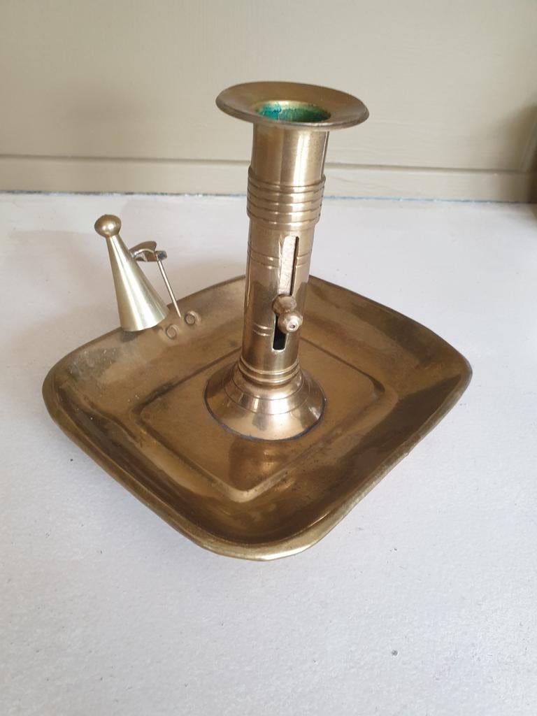 Antieke messing blaker met dover, Ophalen of Verzenden, Koper of Brons