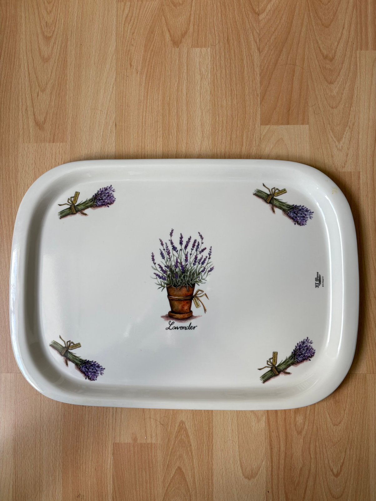 Groot dienblad Jet ter Steege Lavender, Kunststof, Afgeronde hoeken, Ophalen of Verzenden, Zo goed als nieuw