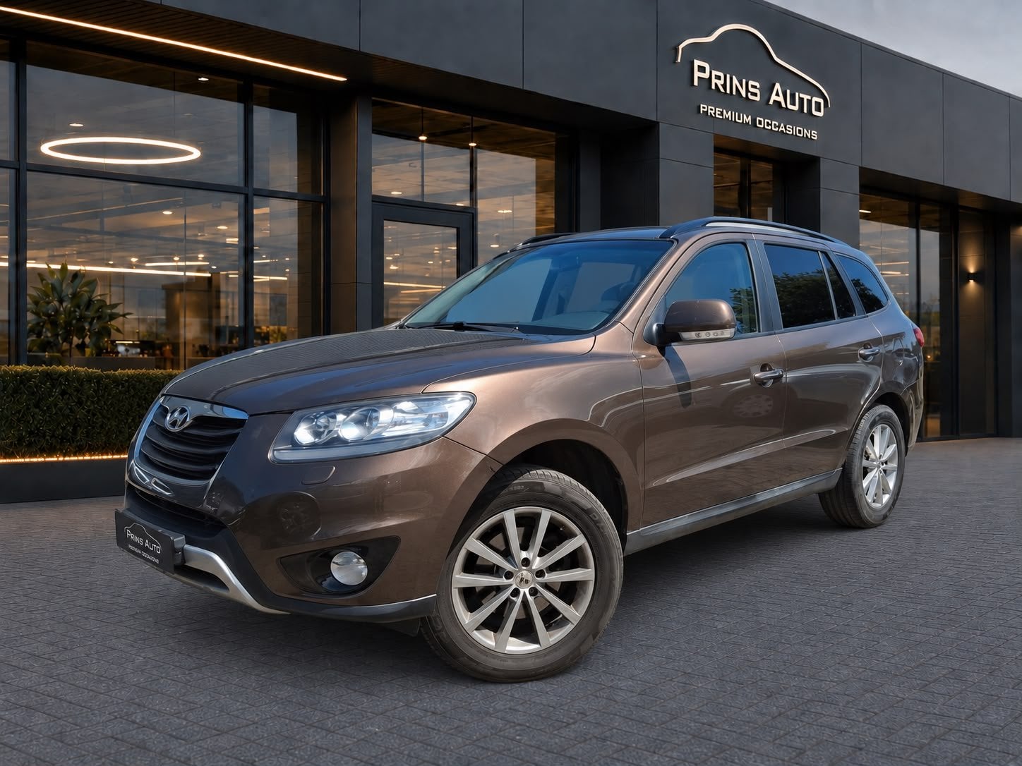 Hyundai Santa Fe 2.4i CVVT 4WD Style 7 pers. |PANO|LEDER|ELE, Auto's, Santa Fe, Gebruikt, 4 cilinders, 2359 cc