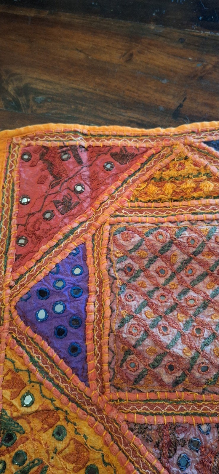 Decoratief kussensloopje Nepal, Handgemaakt, Overige merken, Meerkleurig, Nieuw