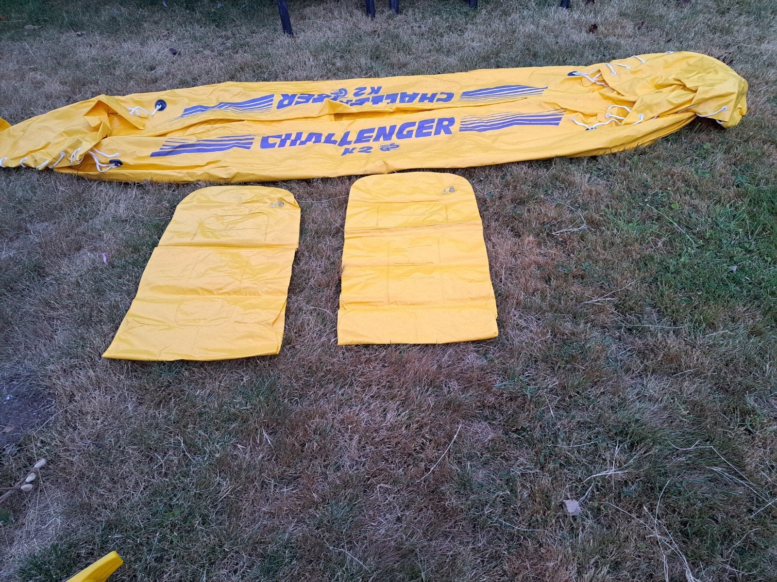 Opblaasbare kano van stevig plastic, voor 2 personen, Watersport en Boten, Kano's, Ophalen, Overige typen, Twee personen, Zo goed als nieuw