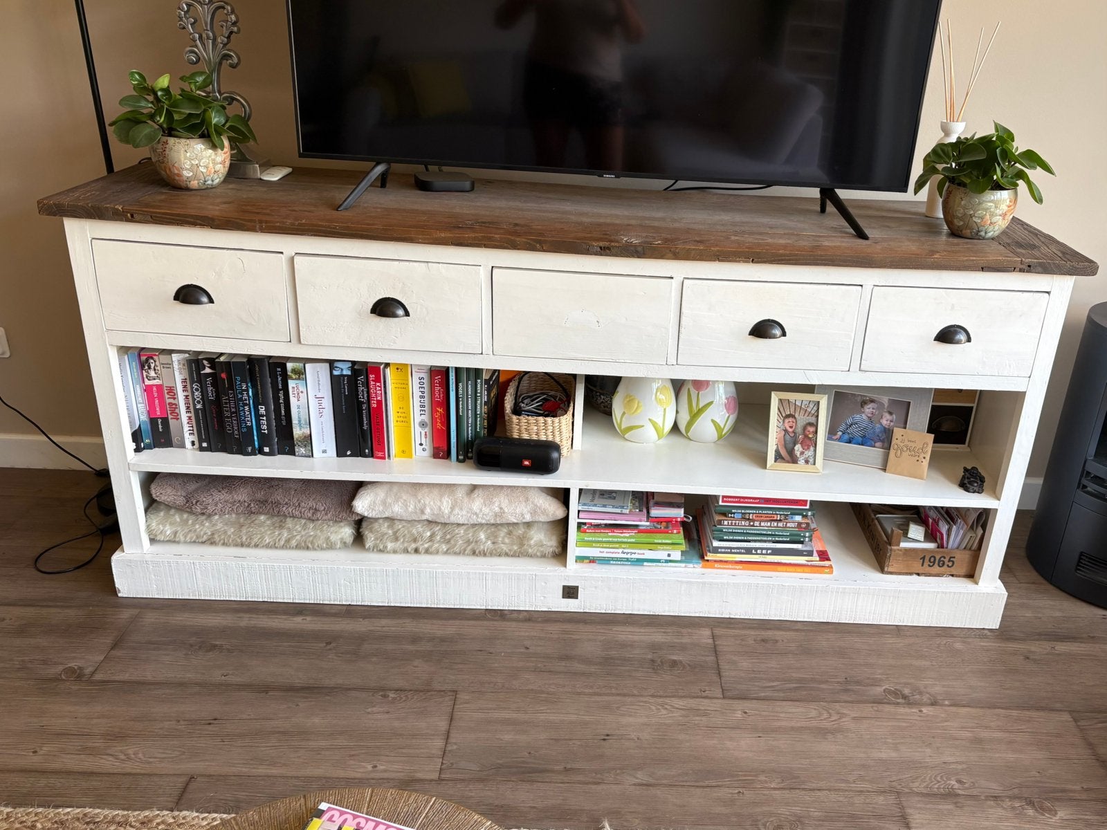 Riviera Maison dressoir, Huis en Inrichting, Kasten | Dressoirs, Ophalen, Met plank(en), 150 tot 200 cm, 25 tot 50 cm