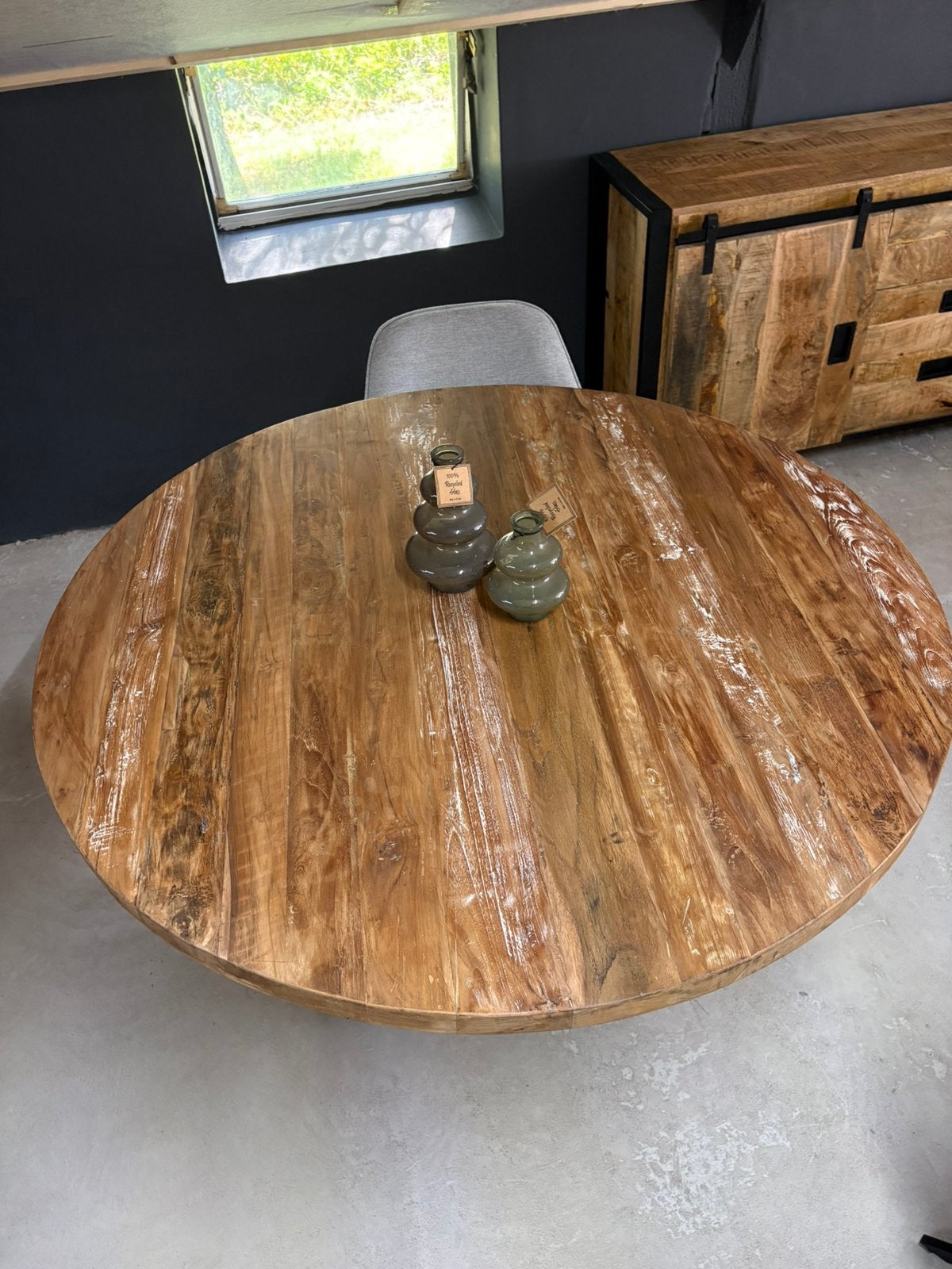 Eettafel Kyoto Ø130 cm – NIEUW, Huis en Inrichting, Ophalen, Nieuw