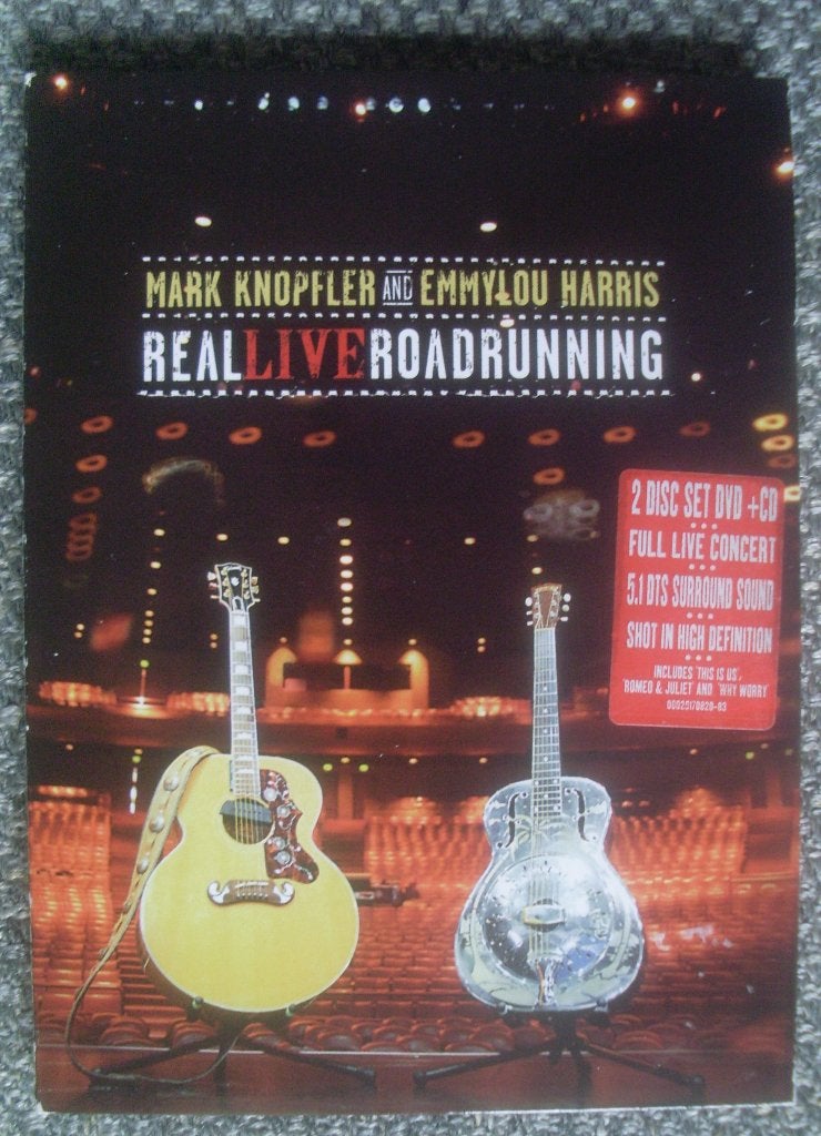 Mark Knopfler + Emmylou Harris, Real Live Roadrunning DVD+CD, Alle leeftijden, Ophalen of Verzenden, Gebruikt, Concert