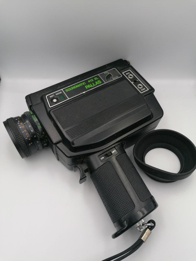 Pallas soundmatic 412XL super8 vintage 8mm film camera, Ophalen of Verzenden, 8mm
