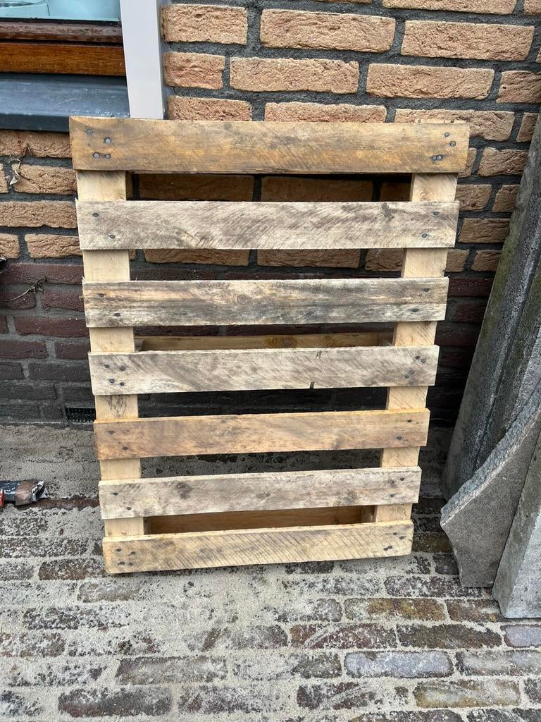 Kleine pallet, Ophalen, Minder dan 25 mm, Zo goed als nieuw, Pallet