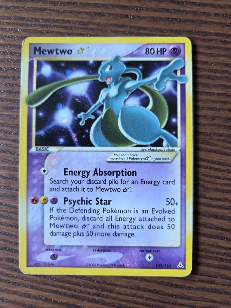 Goldstar Mewtwo, Ophalen of Verzenden, Zo goed als nieuw