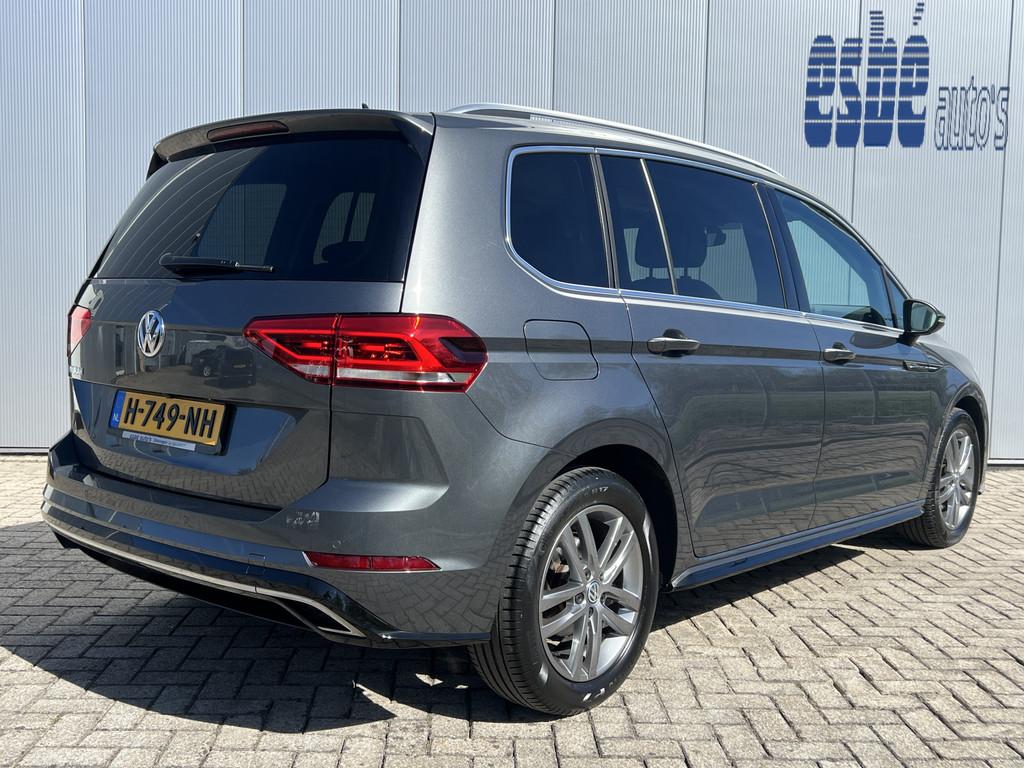 Volkswagen Touran 2.0 TDI Automaat R-Line Highline Navigatie, Auto's, Gebruikt, 4 cilinders, Met garantie (alle), 23 km/l