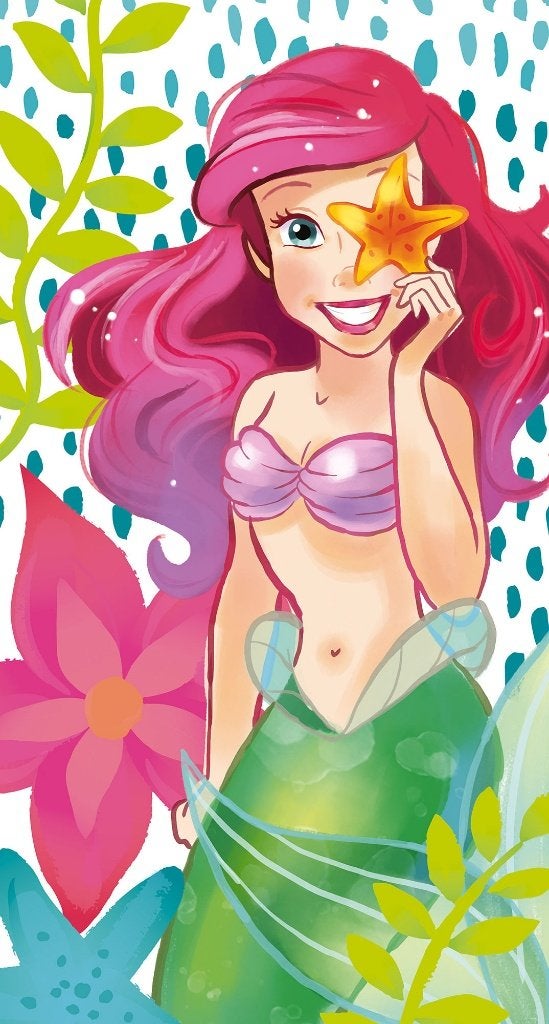 Disney Princess Ariel Behang - 150x280 - Gratis Verzending, Verzenden, Vliesbehang, 75 m² of meer, Komar