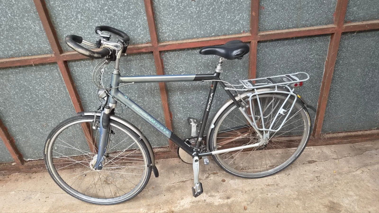 koga herenfiets, Gebruikt, Velgrem, Versnellingen, 61 tot 65 cm