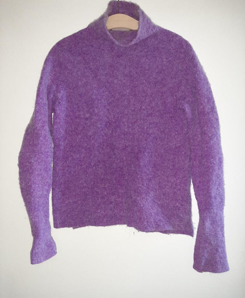 second female lila truitje met wol, Kleding | Dames, Second Female, Verzenden, Paars, Zo goed als nieuw