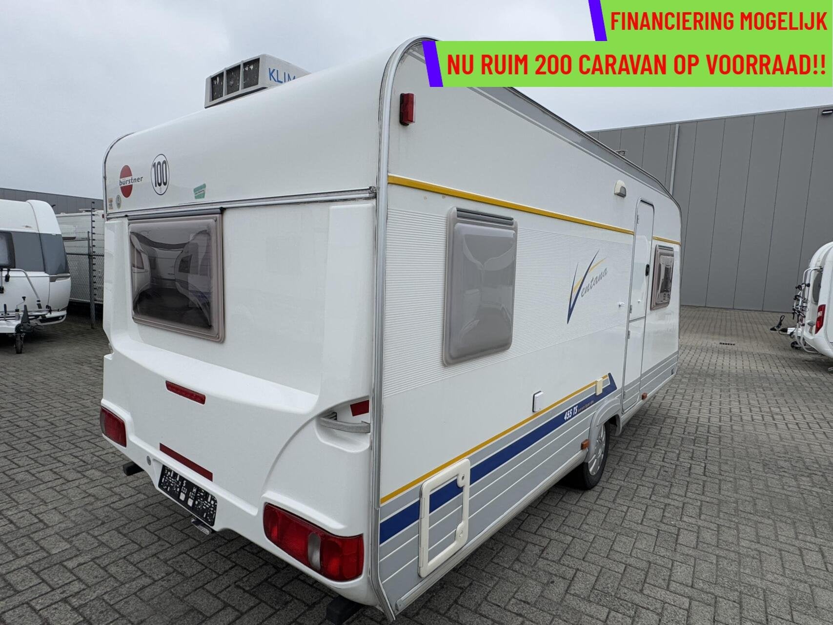 Buerstner VENTANA 455 TS AVANTGARDE, EP LEVEL, DAKAIRCO, Caravans en Kamperen, Hordeur, Bedrijf, Bürstner, 6 tot 7 meter