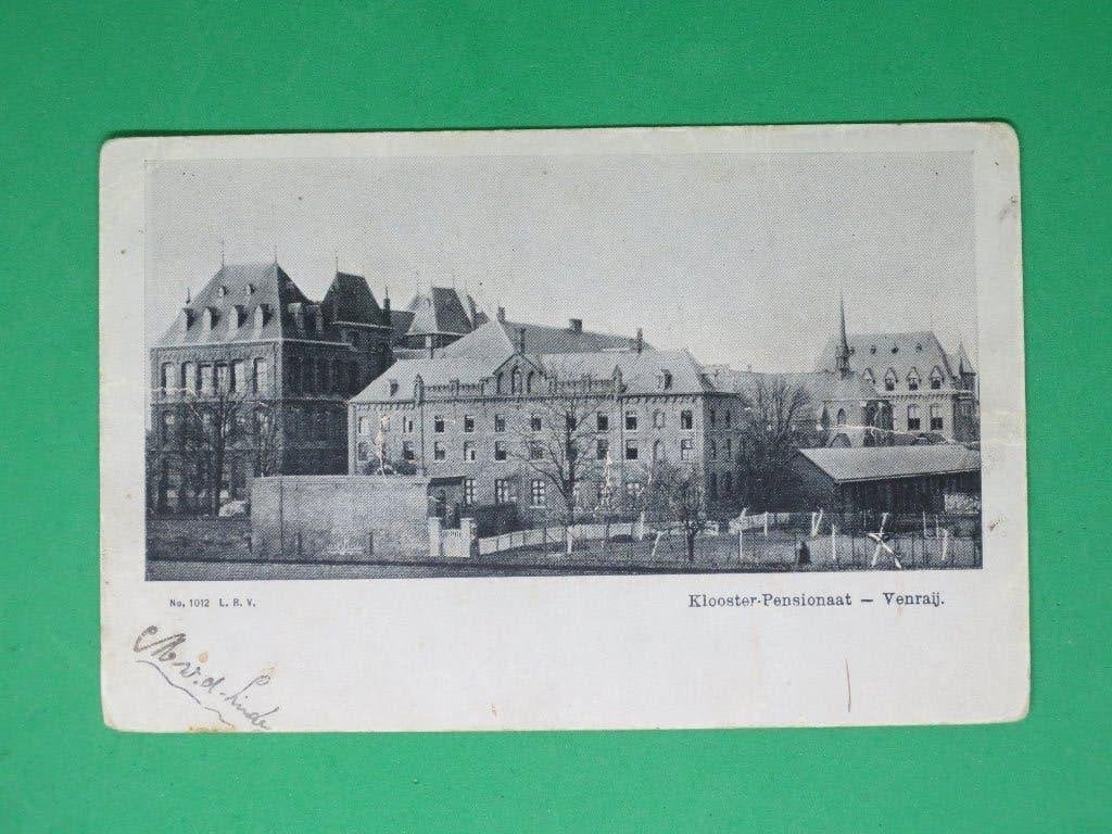 Venray Klooster Pensionaat, Verzamelen, Ansichtkaarten | Nederland, Verzenden, Voor 1920, Gelopen, Limburg