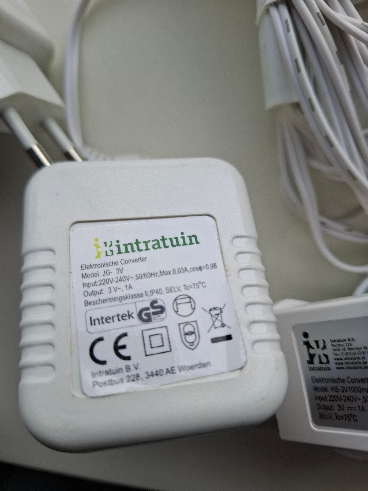 adapters  3 volt, Diversen, Ophalen, Zo goed als nieuw