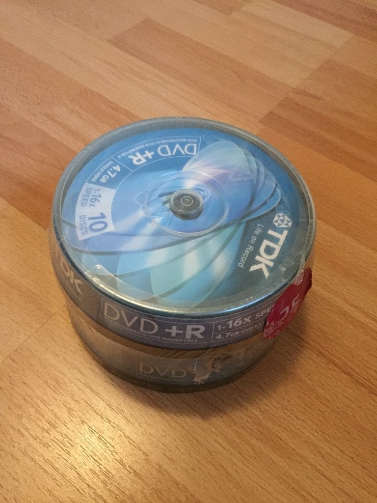 Nieuw Vintage TDK DVD's rewritable DVD+r, Ophalen of Verzenden, Nieuw, Dvd