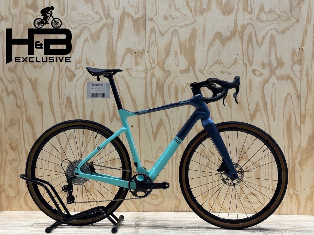 Bianchi Arcadex Ekar Carbon Gravelbike Campagnolo, 28 inch, Carbon, 10 tot 15 versnellingen, Heren