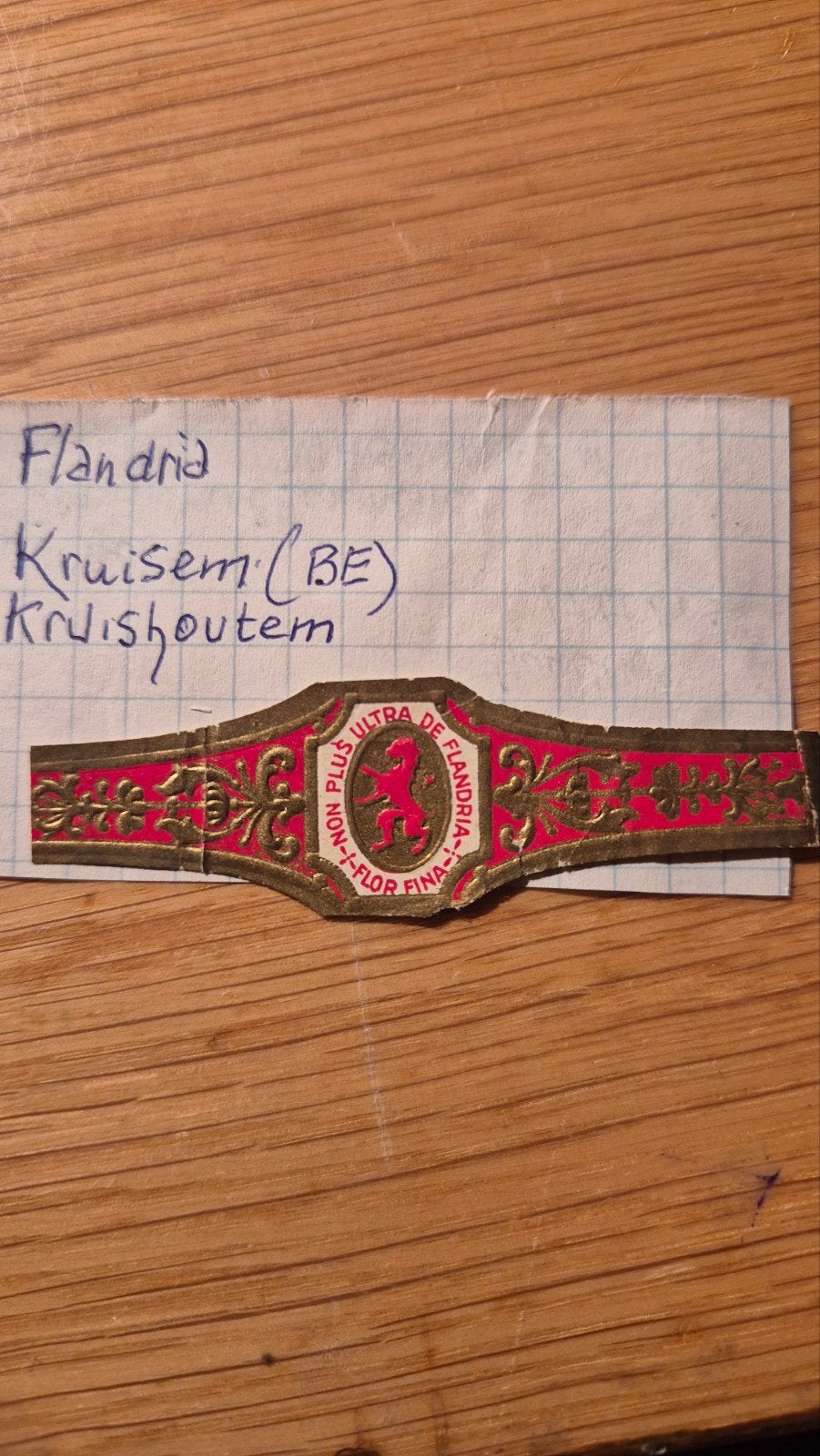 Sigarenbanden, Verzamelen, Ophalen, Zo goed als nieuw, Sigarenbandjes