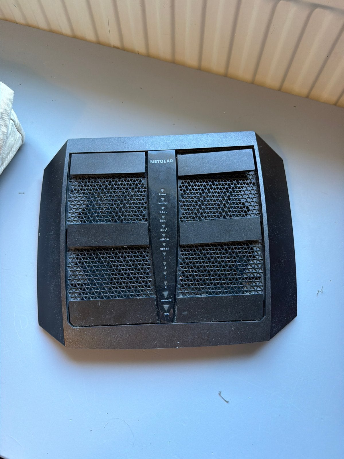 NETGEAR Nighthawk X6 R8000 AC3200 Tri-Band WiFi Router, Computers en Software, Routers en Modems, Ophalen, Gebruikt, Router