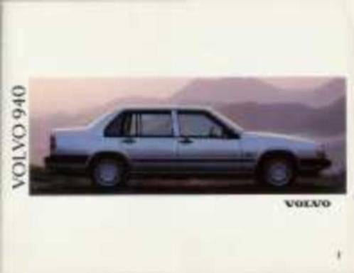 Volvo 940, 960 of S90 fraai brochure/auto folder '91 - '97, Ophalen of Verzenden, Zo goed als nieuw, Volvo