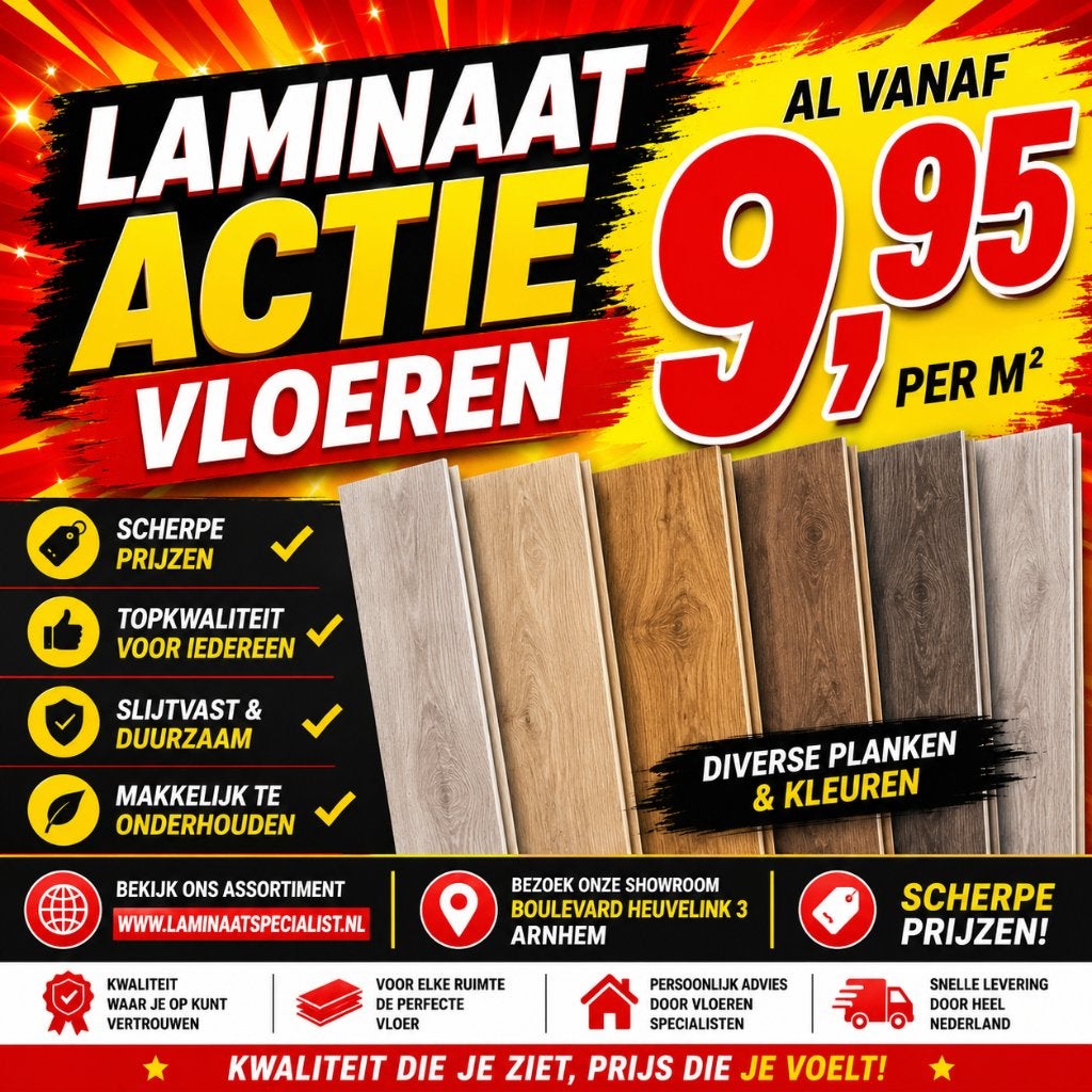 Laminaat Vloeren, Ophalen, Nieuw, 75 m² of meer, Laminaat