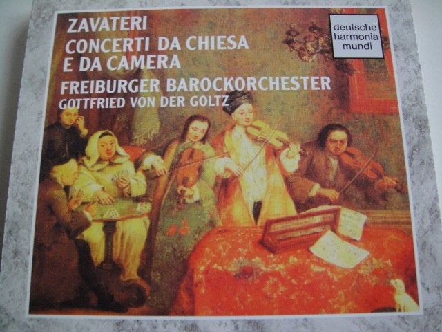 ZAVATERI Concerti da chiesa e da camera 2 - CD DHM ZGAN, Ophalen of Verzenden, Barok, Zo goed als nieuw, Orkest of Ballet