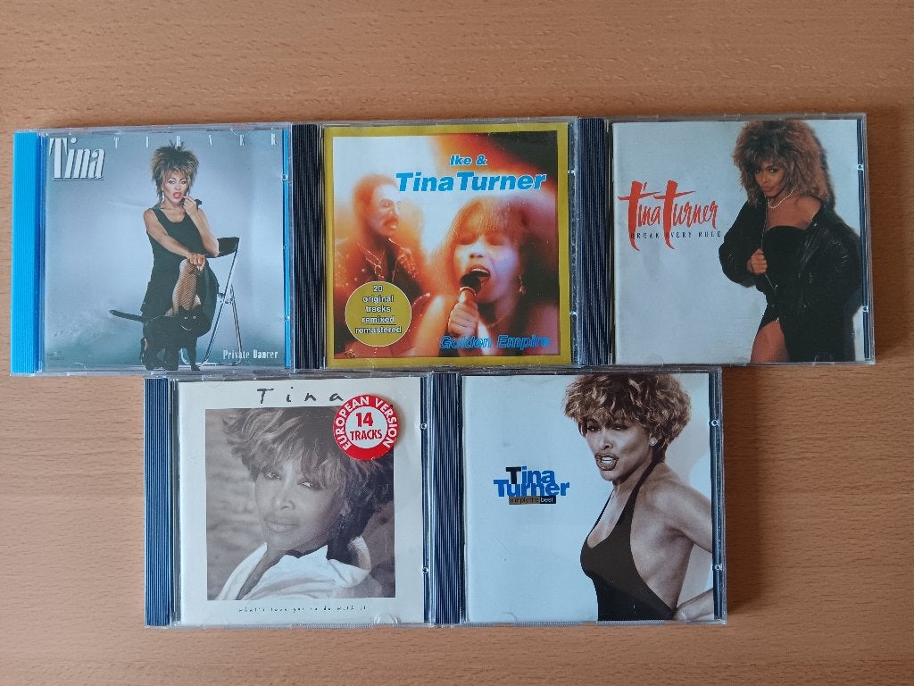 5 Mooie originele CD's van Tina Turner, Ophalen, Gebruikt