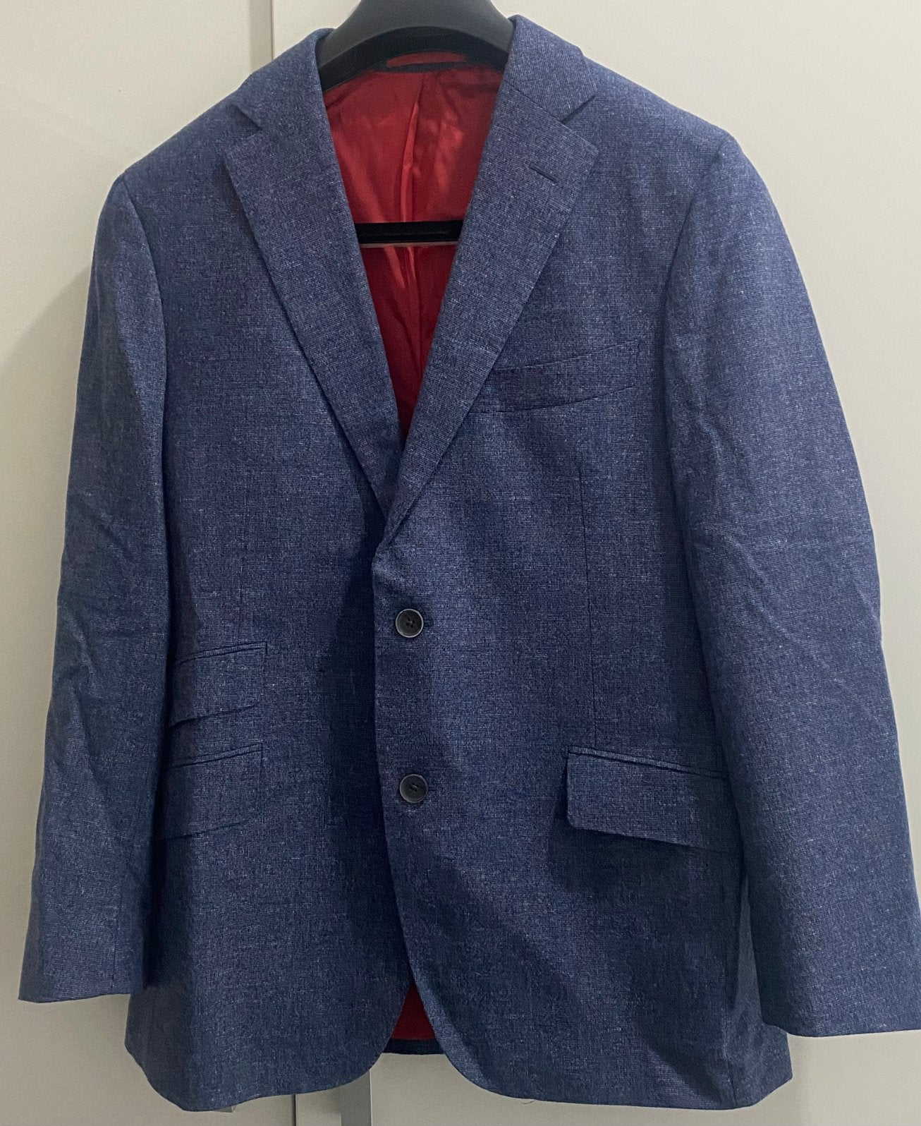 SuitSupply colbert, Ophalen of Verzenden, Zo goed als nieuw, Maat 48/50 (M), Blauw