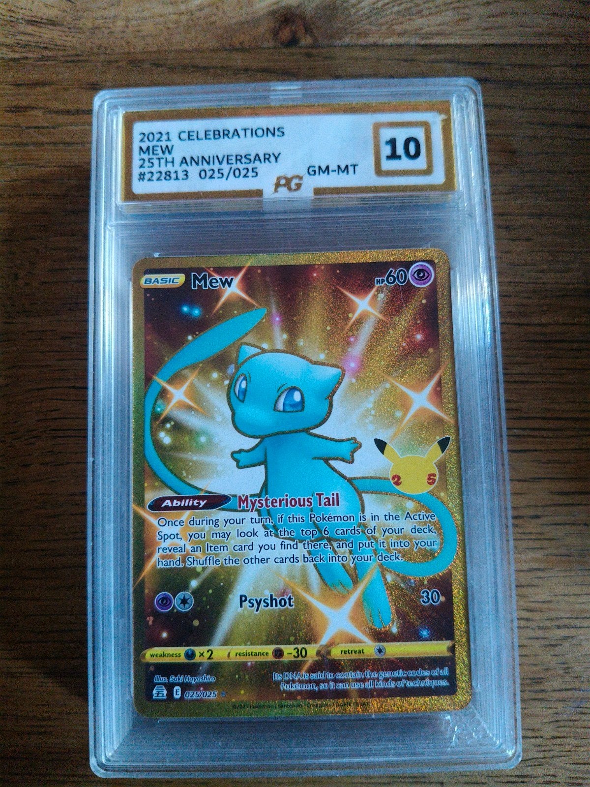 Mew Celebrations PG 10, Ophalen of Verzenden, Zo goed als nieuw, Losse kaart