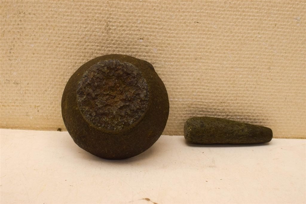 Vijzel met stamper 47524, Ophalen of Verzenden, Gebruikt